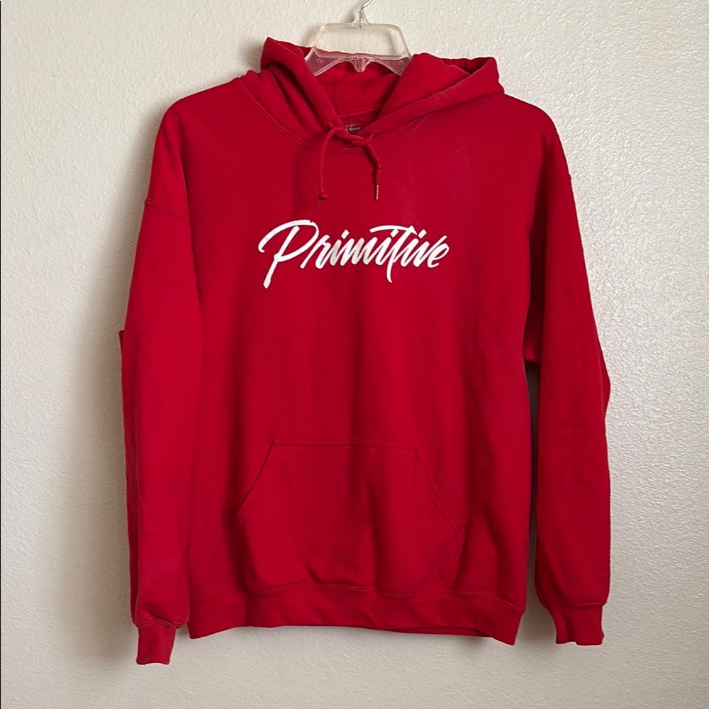Primitive Bold Red Hoodie